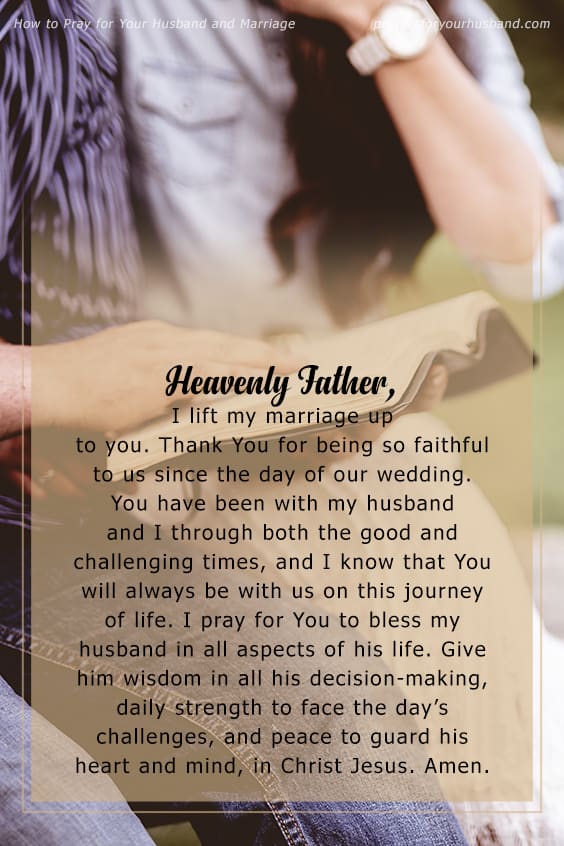 How To Pray For Your Husband And Marriage