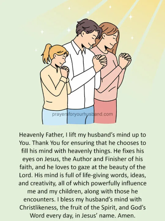 How to Pray for My Husband's Mind