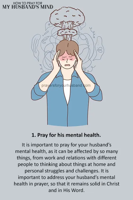 How to Pray for My Husband's Mind