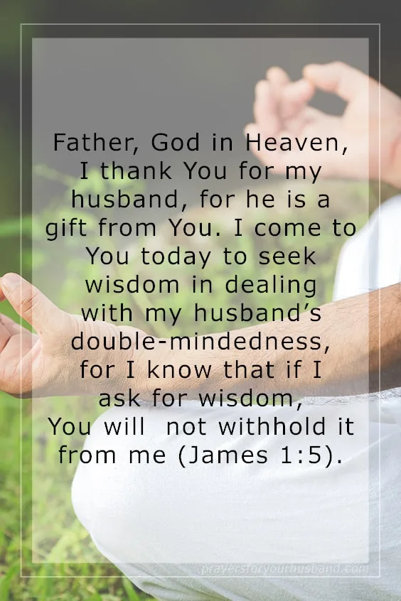 How to Pray for a Double-Minded Husband