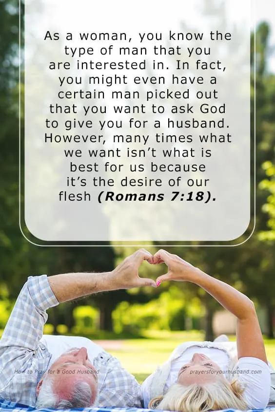 How to Pray for a Good Husband