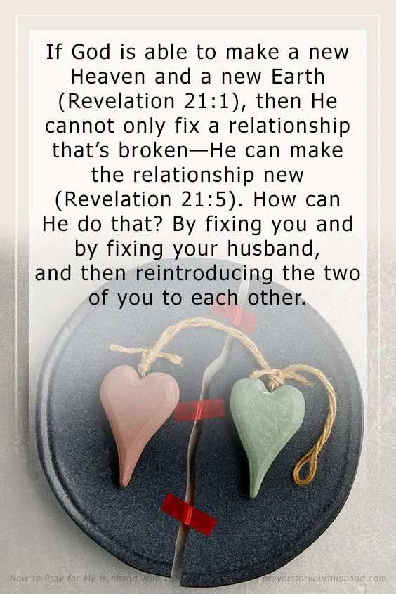 How to Pray for My Husband Who Left Me