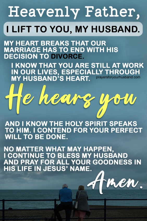 How To Pray When Your Husband Wants A Divorce