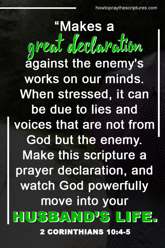 A Prayer for Your Husband When He&rsquo;s Stressed