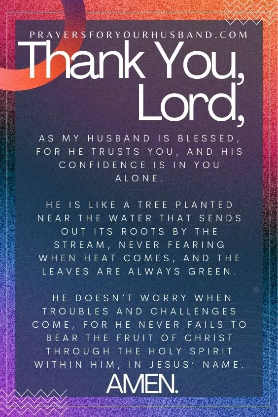 Prayer of Success for My Husband
