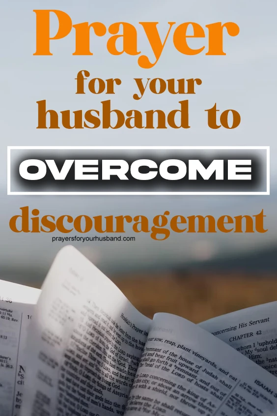 Prayer for a Discouraged Husband