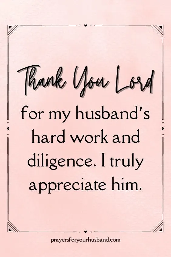 Thank You for My Husband Prayer Thank You for My Husband Prayer