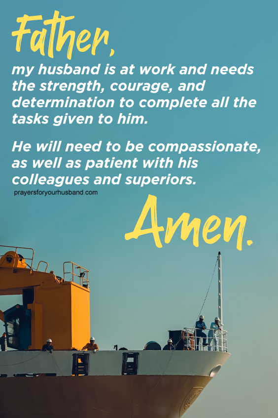 How Do I Pray For My Husband At Work?