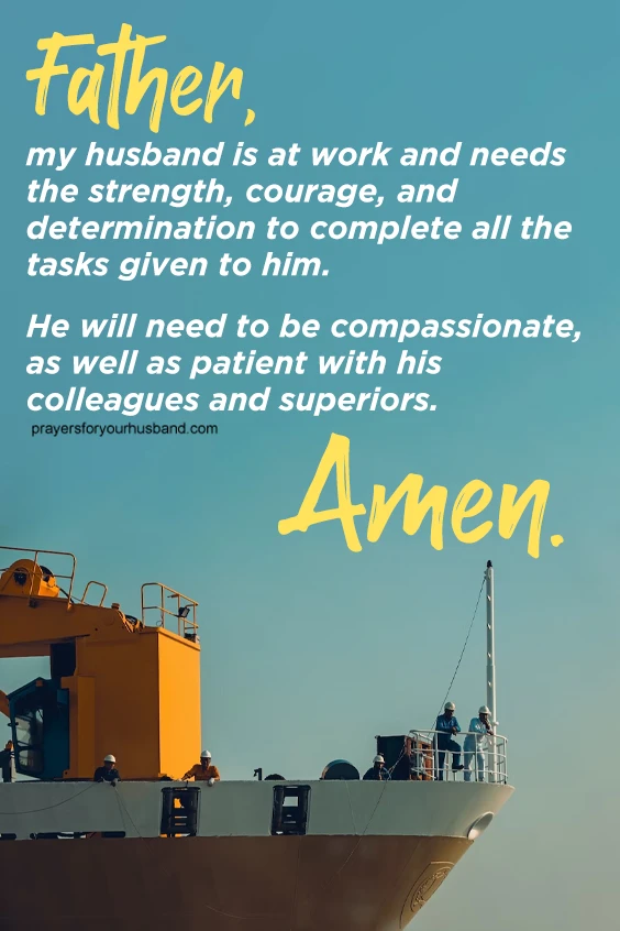 How Do I Pray For My Husband At Work?