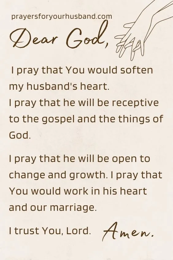 Prayer for Husband's Heart