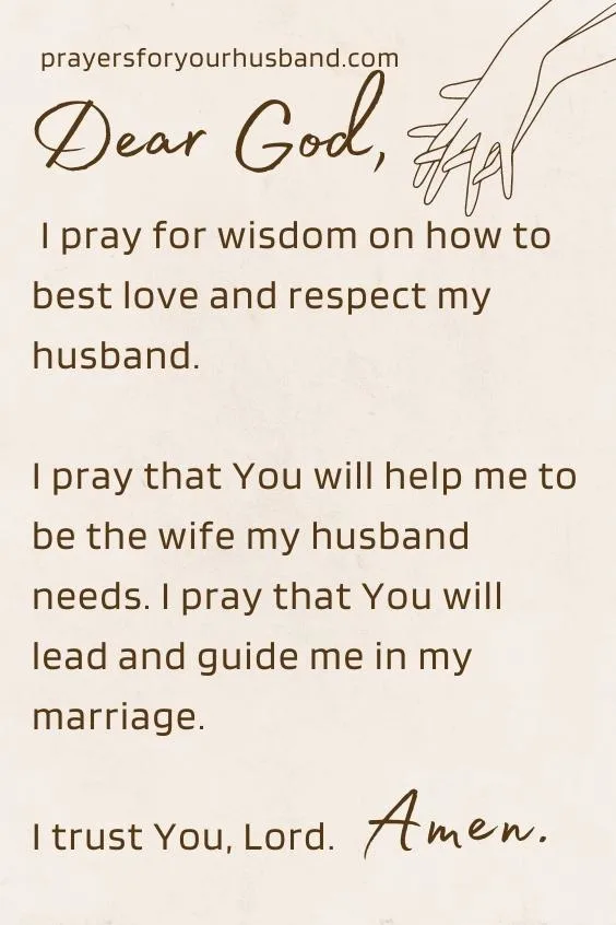 Prayer for Husband's Heart