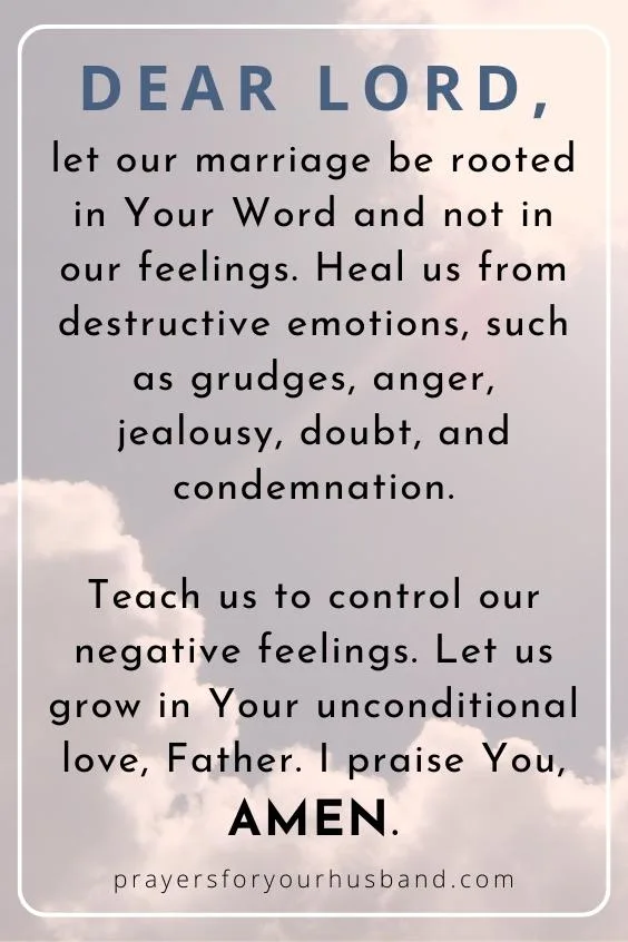Prayers for my Husband&rsquo;s Peace