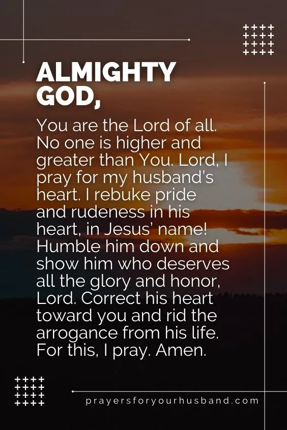 Prayer for a Rude Husband