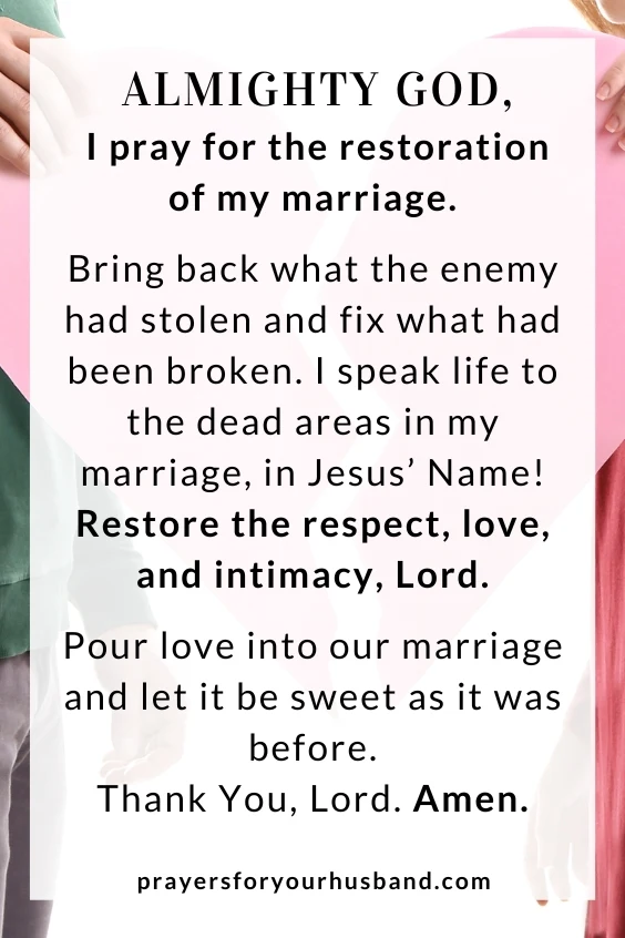 Prayer for a Husband Who Has Emotionally Divorced