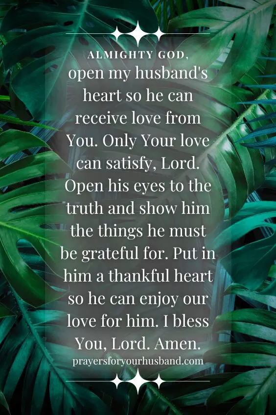 Prayer for a Jealous Husband