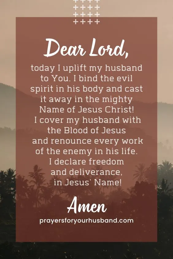 Prayer for a Possessed Husband