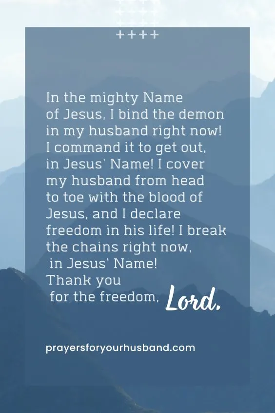 Prayer for a Possessed Husband