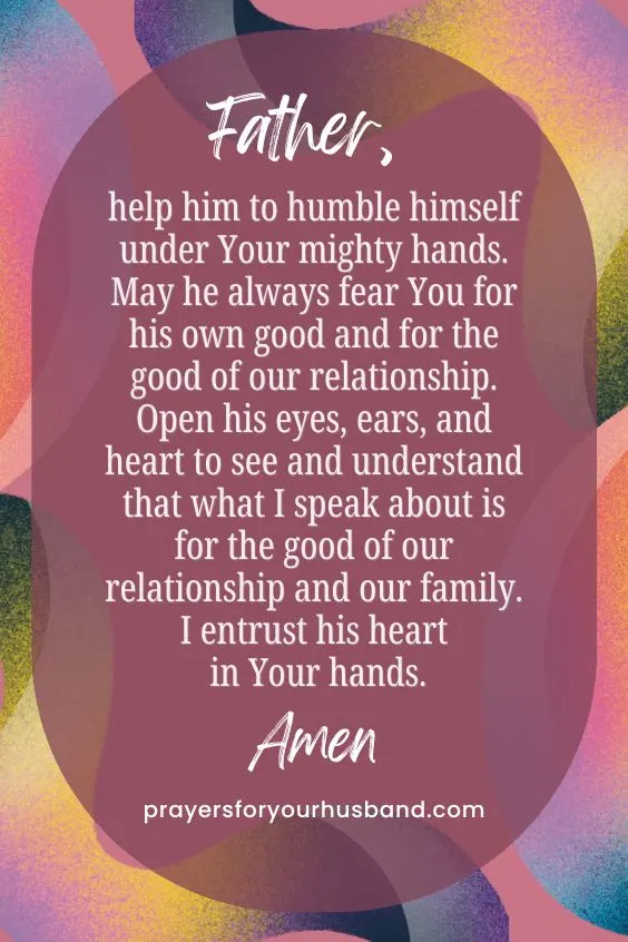 Prayer for a Wayward Husband