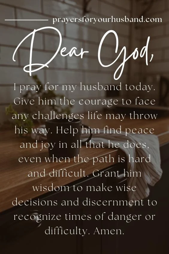 Prayer For My Husband In The Morning Prayer For My Husband In The Morning