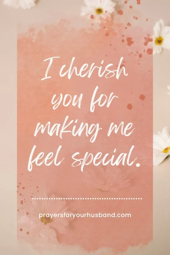 Prayer for My Husband for Taking Care of Me