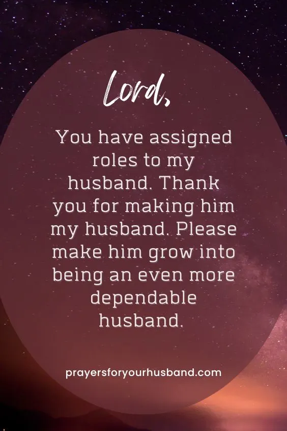 A Good Night Prayer for My Husband