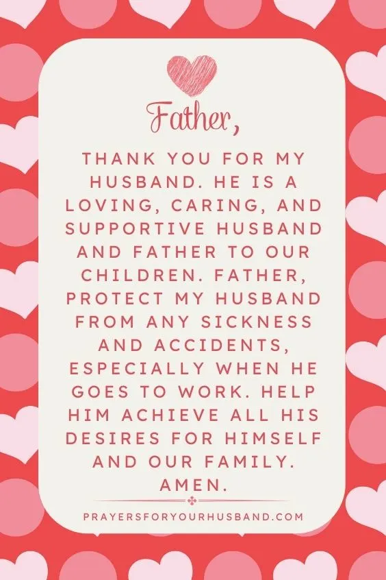 A Valentine Prayer For My Husband