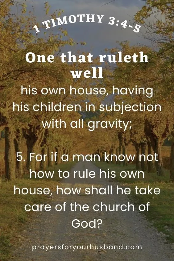 Afternoon Prayer for My Husband