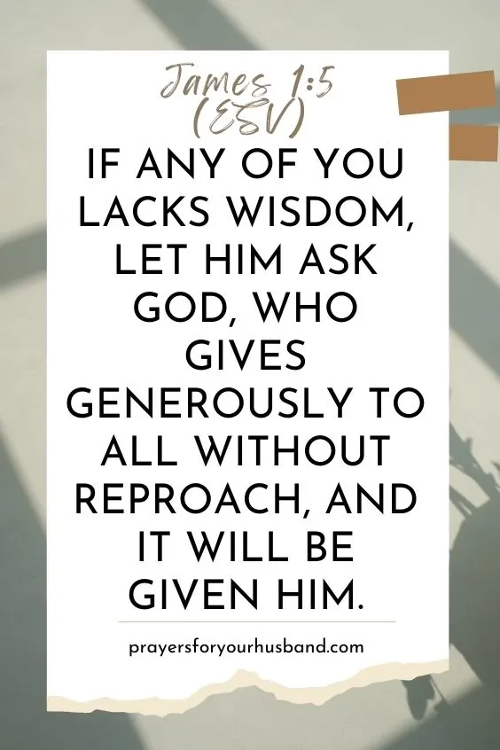 Encouragement Prayer For Husband