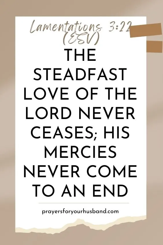 Encouragement Prayer For Husband