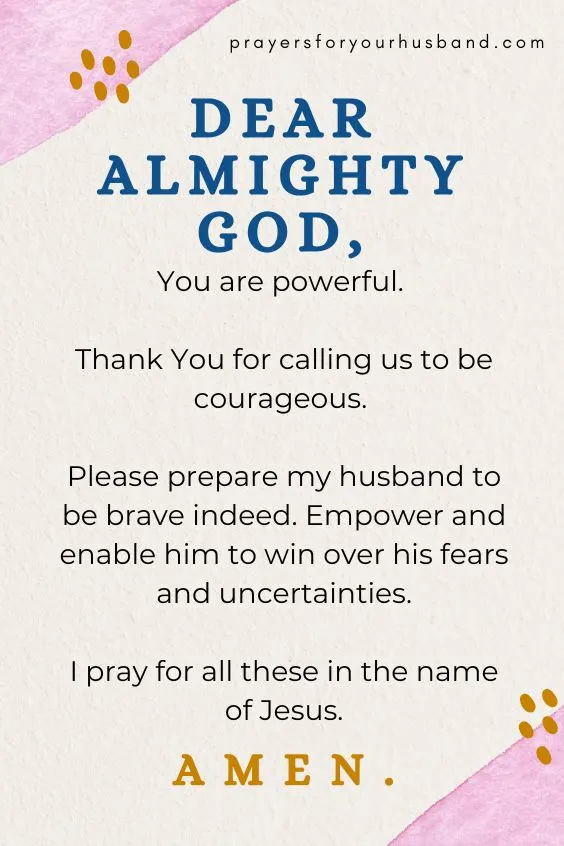 Prayer For My Husband On Father's Day