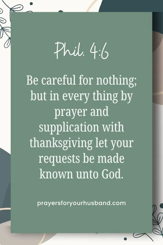 Head To Toe Prayer For Husband