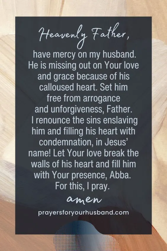How Do I Pray for my Husband With a Hard Heart?