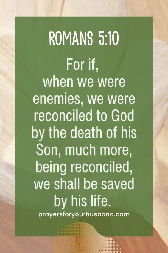 For if, when we were enemies, we were reconciled to God by the death of his Son, much more, being reconciled, we shall be saved by his life. Rom. 5:10