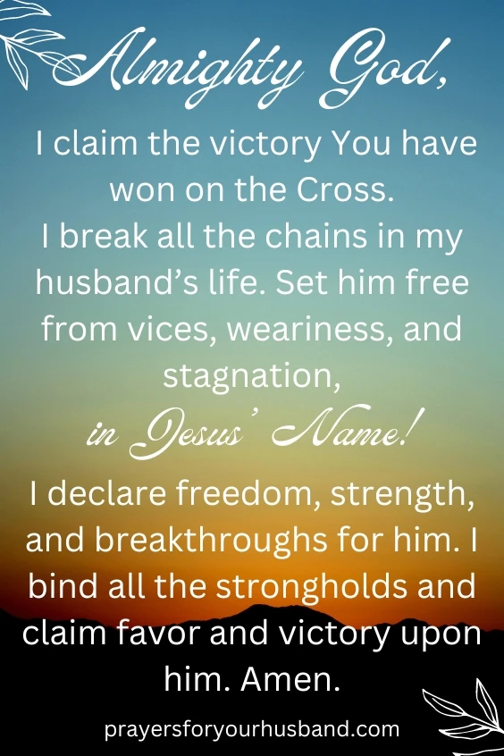 Intercessory Prayer for a Husband