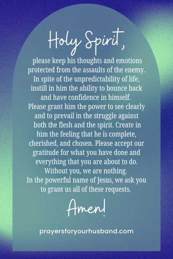 Prayer For Husband To Be A Spiritual Leader