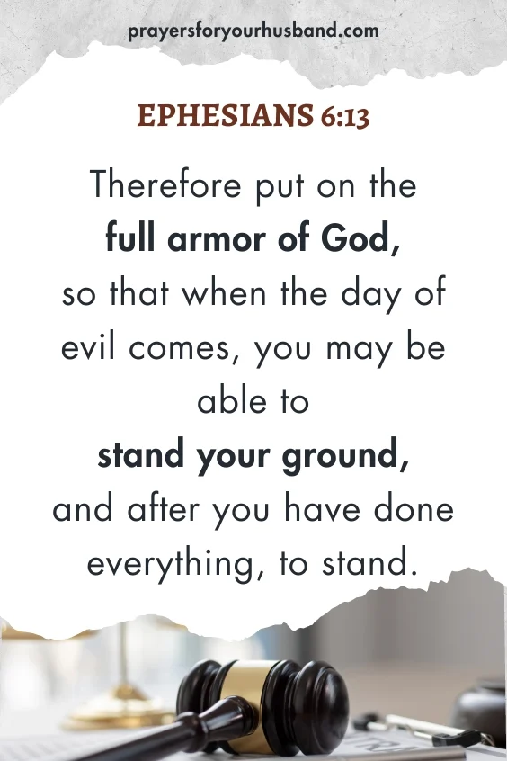 Prayer For My Husband Going To Court