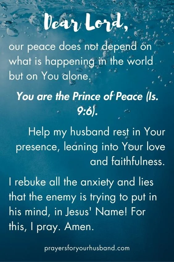 Prayer For My Sick Husband