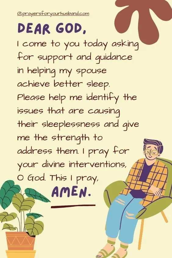 10 Ways To Use Prayer To Help Improve Your Spouse's Sleeping Habits