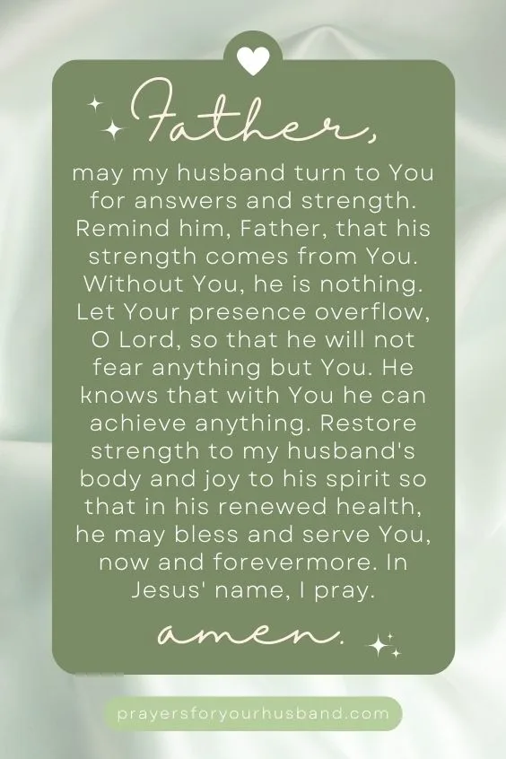 How Can I Pray For My Husband On Monday Morning