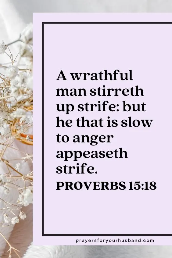How Do I Pray For An Angry Husband?