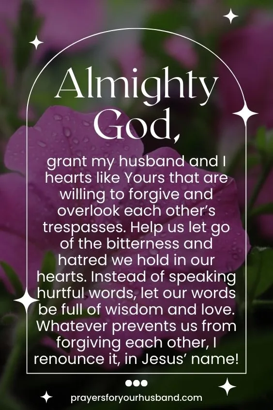 Prayer For My Husband Not To Divorce Me