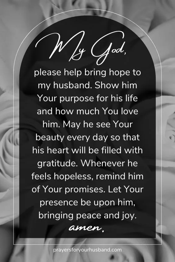 Prayer For My Husband To Come Out Of The Darkness