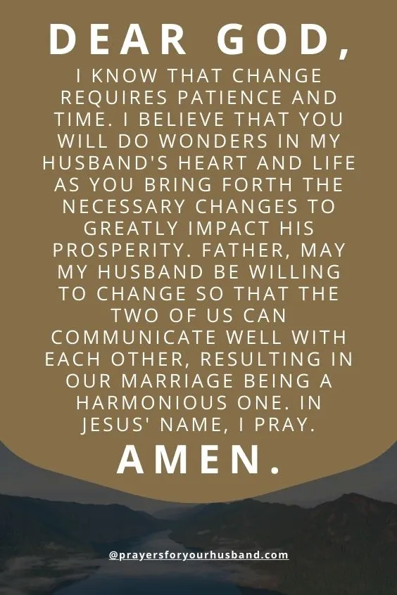 Prayer For My Husband To Listen To Me