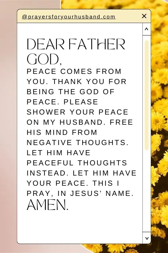 Prayer For My Husband To Succeed