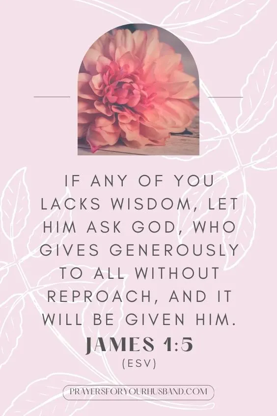 If any of you lacks wisdom, let him ask God, who gives generously to all without reproach, and it will be given him.James 1:5 (ESV)