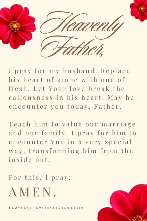 Prayers For My Husband To Come Back To Me
