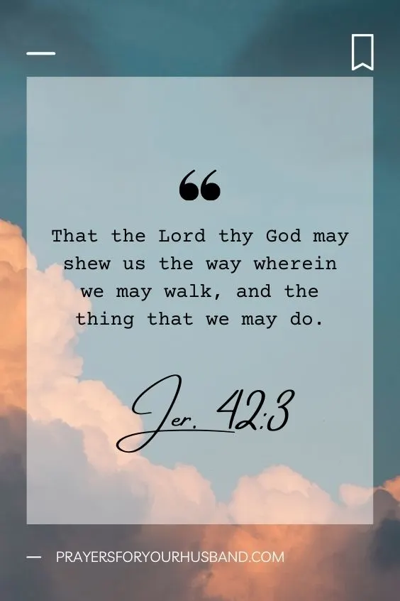 Prayers For My Husband To Hear God