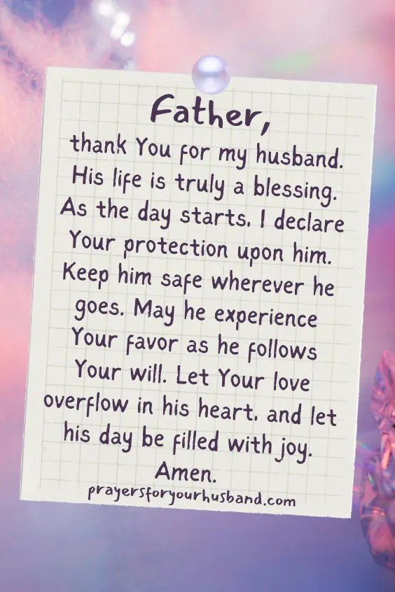 How Do I Give My Husband a Blessing?