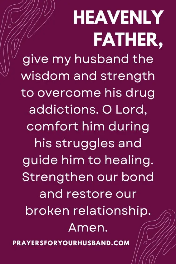 Prayer For My Husband On Drugs