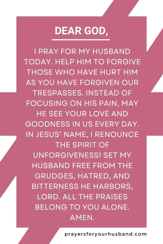 Prayer For My Husband&rsquo;s Deliverance